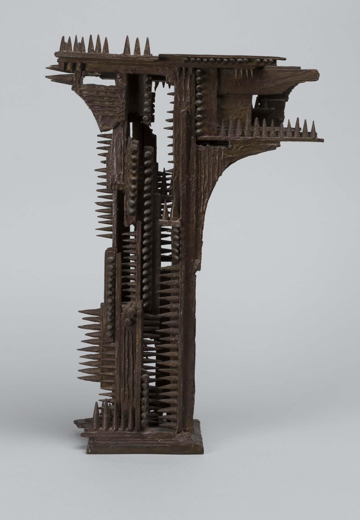 William Tarr, Study for 'Gates of the Six Million,' ca. 1980, bronze. University of Michigan Museum of Art, Bequest of Gertrude Kasle, 2016/2.113